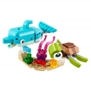 LEGO Creator Dolphin and Turtle (31128) Játék