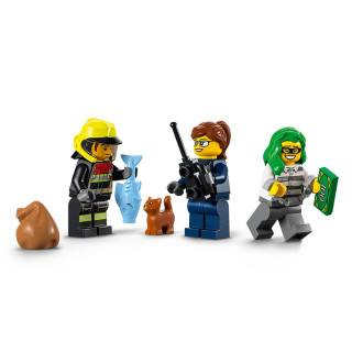 LEGO® City - Tűzoltás és rendőrségi hajsza (60319) Játék