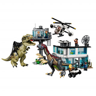 LEGO Jurassic World Giganotosaurus & Therizinosaurus Attack (76949) Játék