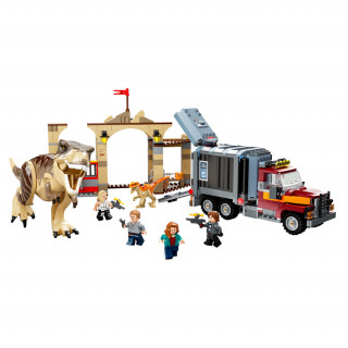 LEGO Jurassic World T-Rex és Atrociraptor dinoszaurusz szökése (76948) Játék