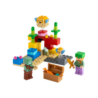 LEGO Minecraft A korallzátony (21164) Játék