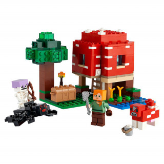 LEGO Minecraft The Mushroom House (21179) Játék