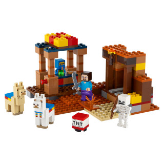 LEGO Minecraft A kereskedelmi állomás (21167) Játék