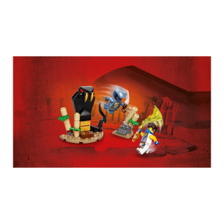 LEGO Ninjago Hősi harci készlet - Jay vs Serpentine (71732) Játék