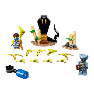LEGO Ninjago Hősi harci készlet - Jay vs Serpentine (71732) Játék