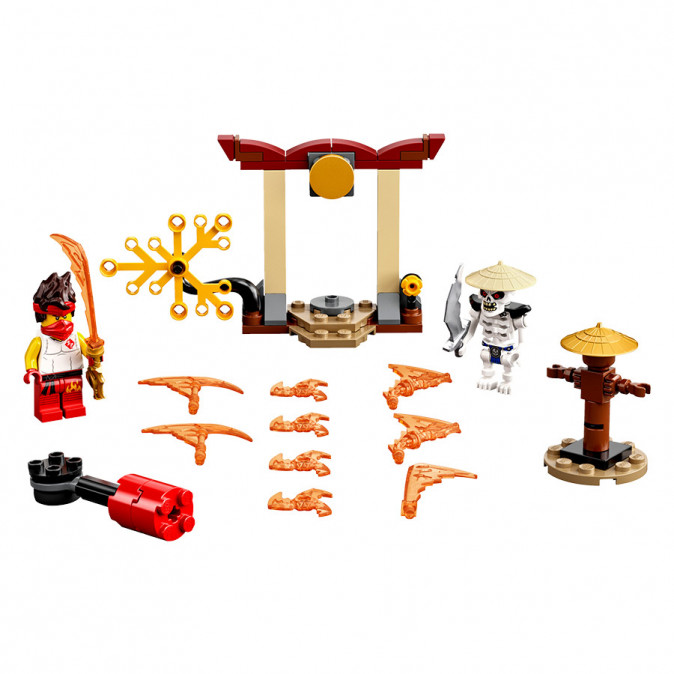 LEGO Ninjago Hősi harci készlet - Kai vs Skulkin (71730) Játék
