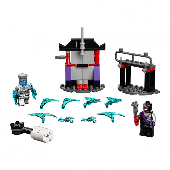 LEGO Ninjago Hősi harci készlet - Zane vs Nindroid (71731) Játék