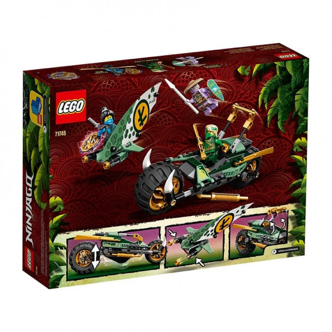 LEGO Ninjago Lloyd´s Jungle Chopper Bike (71745) Játék