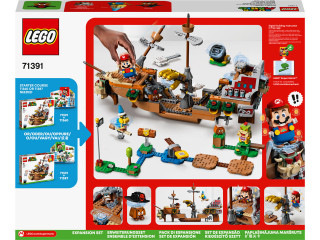 LEGO Super Mario: Bowser’s Airship Expansion Set (71391) Játék