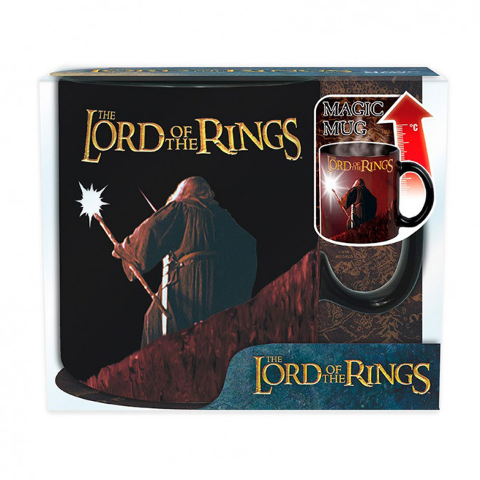 Lord of the Rings "You shall not pass" Hőre Változó Bögre (460 ml) - Abystyle Ajándéktárgyak