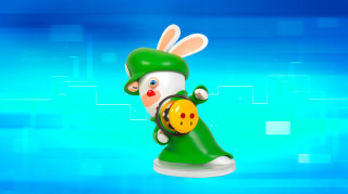 Mario + Rabbids Kingdom Battle - Luigi 8 cm Figura Ajándéktárgyak