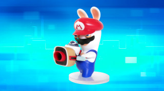 Mario + Rabbids Kingdom Battle - Mario 8 cm Figura Ajándéktárgyak