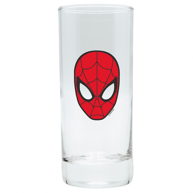 MARVEL - Pck Glass 29cl + Keyring + Mini Mug "Marvel Spider-man" - Ajándékcsomag - Abystyle Ajándéktárgyak