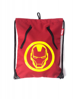 Marvel - Táska - Iron Man Rubber Print Gymbag Ajándéktárgyak