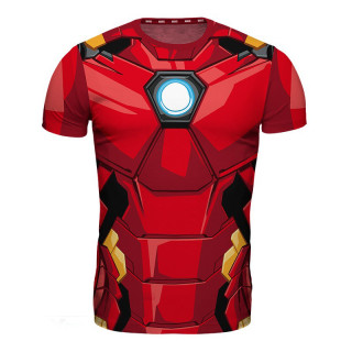 MARVEL - Tshirt cosplay "Iron Man" man XL- Póló - Abystyle Ajándéktárgyak