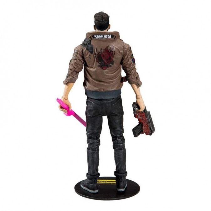 McFarlane Toys Cyberpunk 2077 V Male 18cm akciófigura (13502-2) Ajándéktárgyak