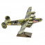 Metal Earth B-24 Liberator nehézbombázó repülőgép - lézervágott acél makettező szett thumbnail