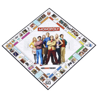 Monopoly The Big Bang Theory Edition (Angol nyelvű) Játék