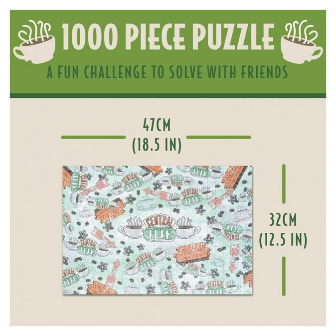 Paladone Friends - "Central Perk" Coffee Cup Puzzle Ajándéktárgyak