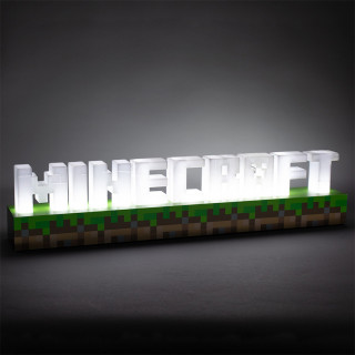 Paladone Minecraft Logo Lámpa (PP8759MCF) Ajándéktárgyak