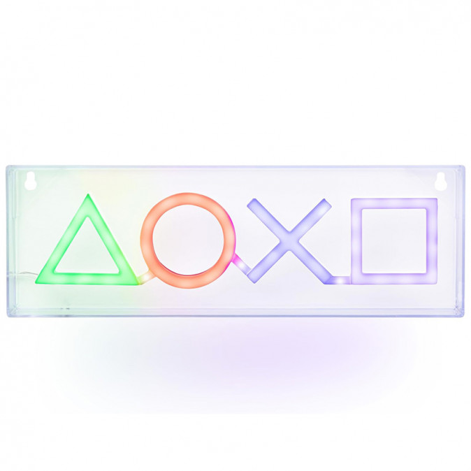 Paladone Playstation LED Neon világítás (PP12716PS) Ajándéktárgyak