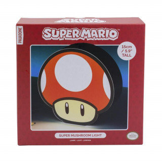 Paladone Super Mario - Super Mushroom 2D Lámpa (PP9484NN) Ajándéktárgyak