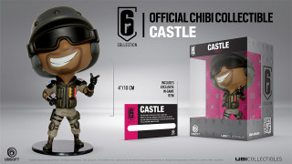 Rainbow Six Siege - Castle Chibi Figura Ajándéktárgyak