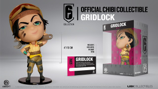 Rainbow Six Siege - Gridlock Chibi Figura Ajándéktárgyak