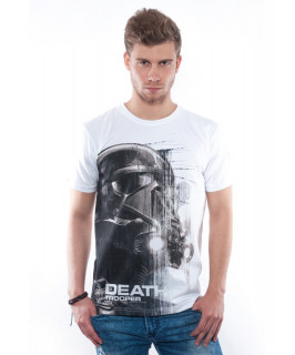 Star Wars - Death Trooper polo (feher) XL-es Ajándéktárgyak