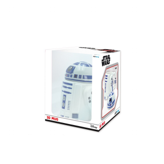 STAR WARS - Mug 3D - R2-D2 Bögre - Abystyle Ajándéktárgyak