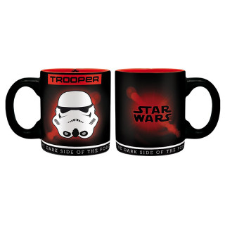 STAR WARS - Pck Glass 29cl + Keyring + Mini Mug "Trooper" - Ajándékcsomag - Abystyle Ajándéktárgyak