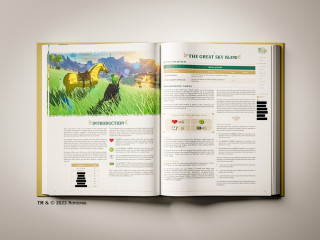 The Legend of Zelda: Tears of the Kingdom Piggyback Guide - Collector's Edition Ajándéktárgyak