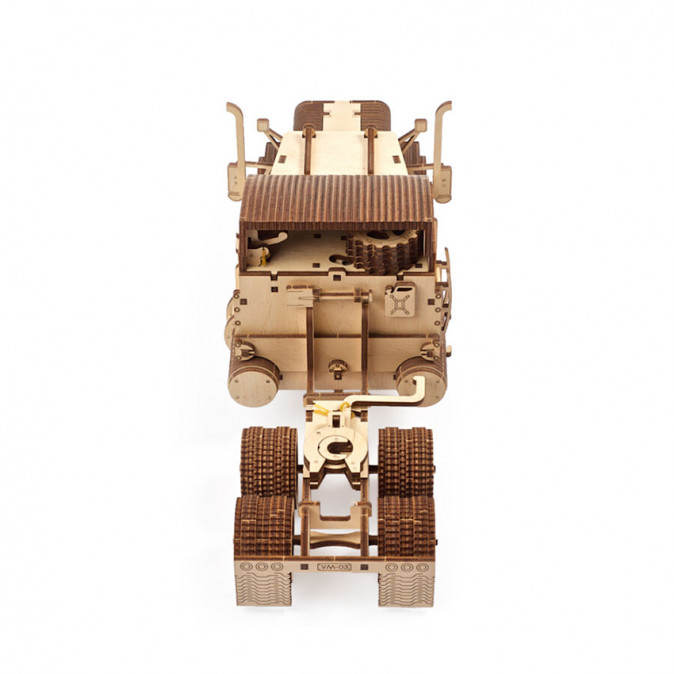 UGEARS Heavy Boy kamion – mechanikus modell Játék