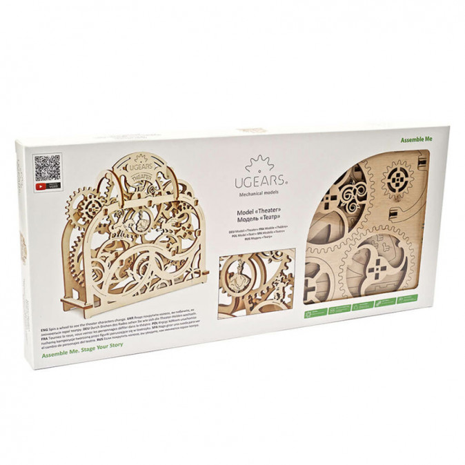 UGEARS Színház – mechanikus modell Játék