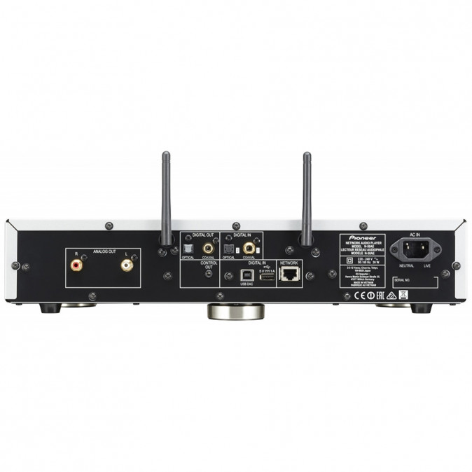 Pioneer N-50AE-S Ezüst Hálózati Lejátszó Audio