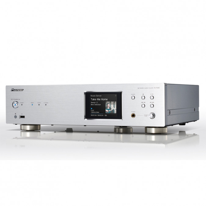 Pioneer N-70AE-S Ezüst Hálózati Lejátszó Audio