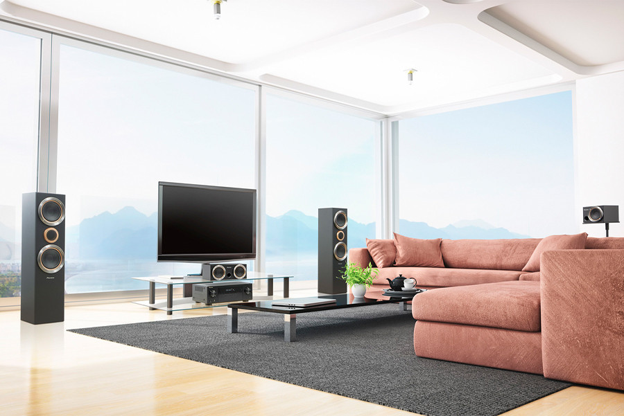 Pioneer S-RS55TB-B 5.0 Fekete Házimozi Hangfal Szett Audio