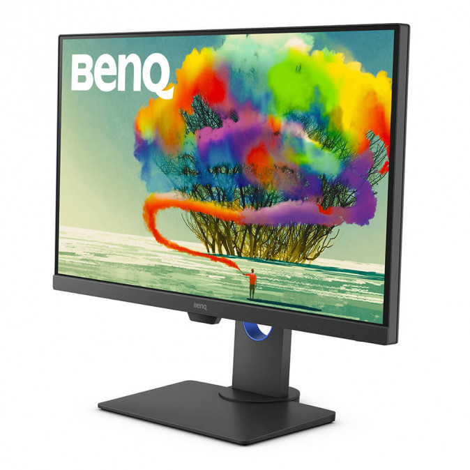 BenQ Monitor 27" - PD2705Q (IPS, 16:9, 2560x1440, DP, HDMI, USB-C, Speaker, m ag.áll., Pivot) PC