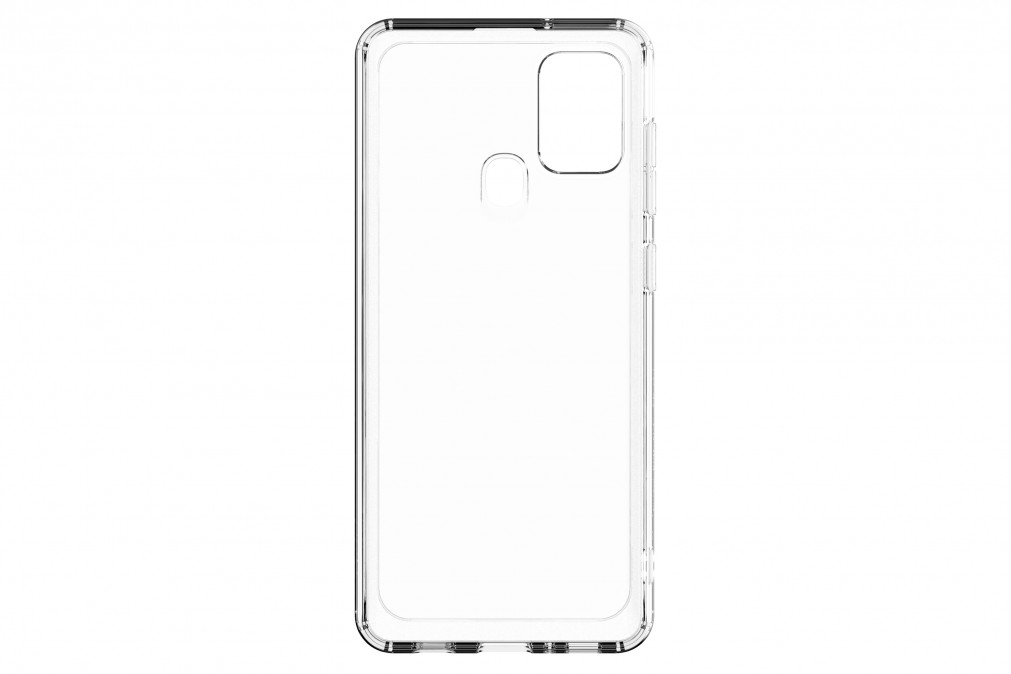 Samsung A217 Galaxy A21S Clear Cover, gyári hátlap tok, átlátszó Mobil