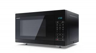 SHARP YC-MG51EB 25L digitális, grilles, mikrohullámú sütő Otthon