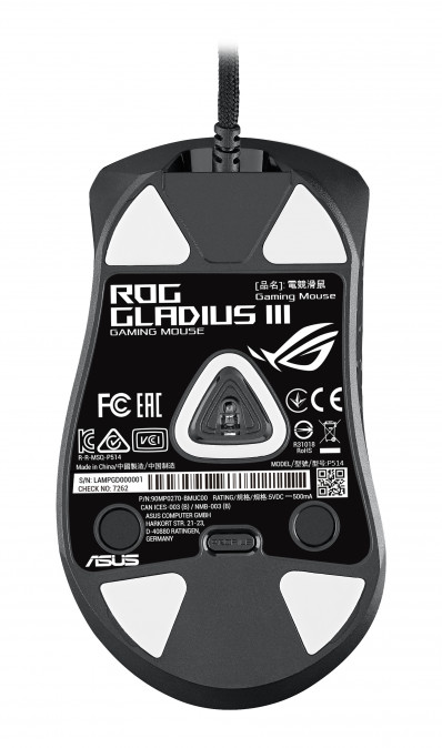ASUS ROG Gladius III USB Gaming egér PC