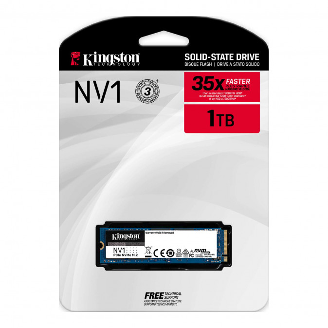 Kingston NV1 1TB SSD [M.2 2280] PC