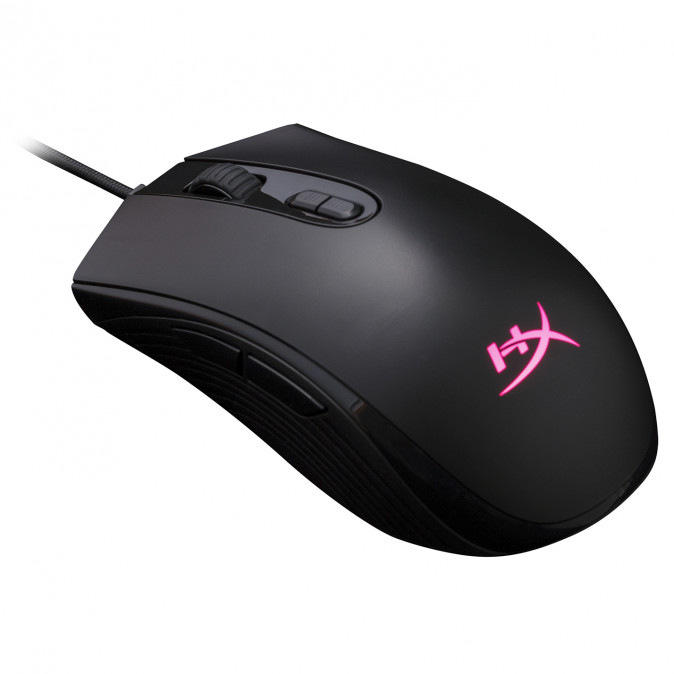Kingston HyperX Pulsefire Core Fekete Optikai gamer egér PC