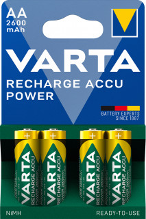 Varta Ready To Use Akkumulátor AA Ni-Mh 2600 mAh (4db) PC