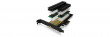 IcyBox PCIe extension card with M.2 M-Key socket for one M.2 NVMe SSD thumbnail
