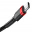Baseus Cafule USB Type-C - USB Type-C QC3.0 cable 1m Black/Red thumbnail