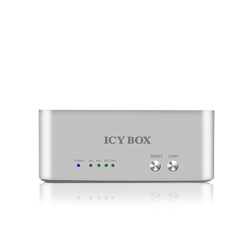 HDD-DOCK Raidsonic Icy Box 2,5"/3,5" IB-120CL-U3 (USB3.0) - Fehér PC