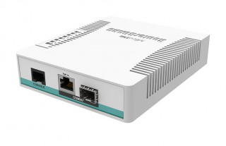 MikroTik CRS106-1C-5S L5 5xSFP 1G, 1xGigabit LAN PoE / SFP combo, Desktop case PC