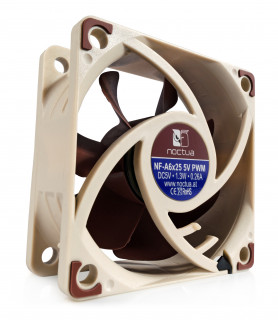 Noctua NF-A6x25-PWM 5V 60mm - Sötétbarna PC