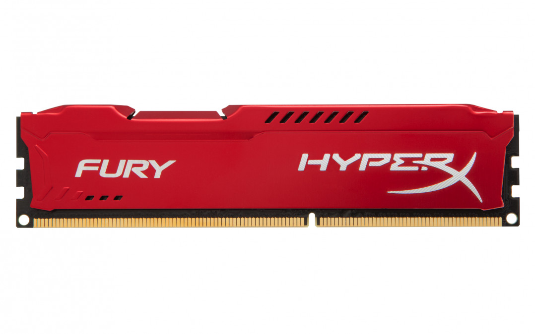 Kingston DDR3 1600 8GB HyperX Fury CL10 Piros PC
